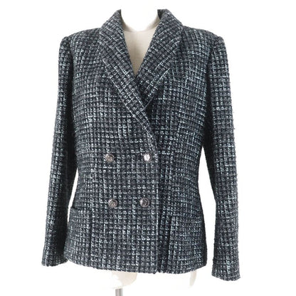 CHANEL 22-23aw 22B P73315 Pre-collection Look47 Tweed Tailored Jacket With