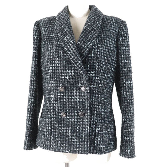 CHANEL 22-23aw 22B P73315 Pre-collection Look47 Tweed Tailored Jacket With