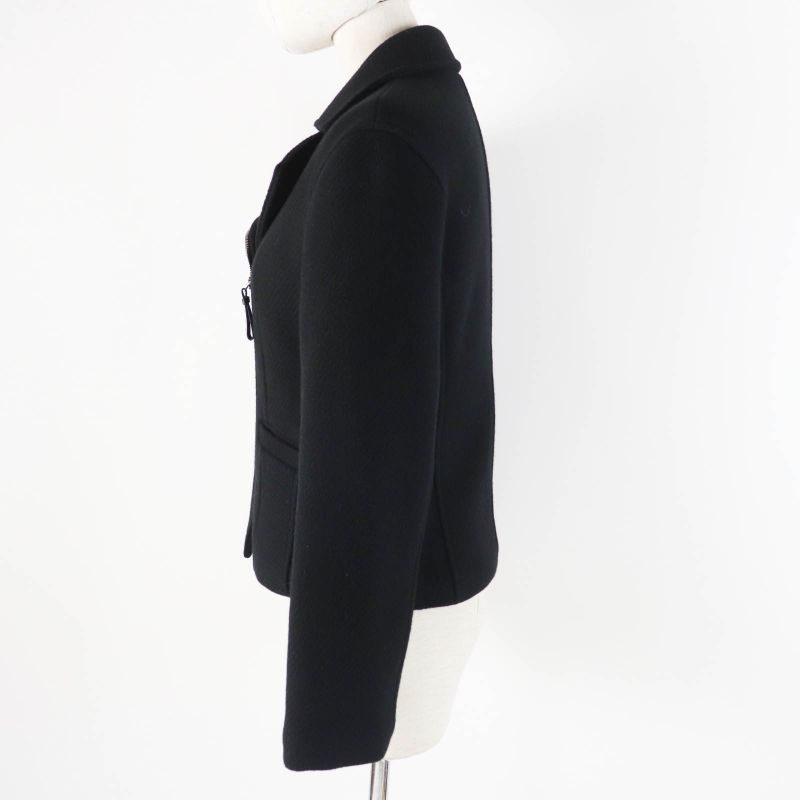 Hermes 23AW 3h0208dw 100% Cashmere Sheepskin Medor Hardware Padded Jacket