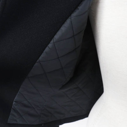 Hermes 23AW 3h0208dw 100% Cashmere Sheepskin Medor Hardware Padded Jacket