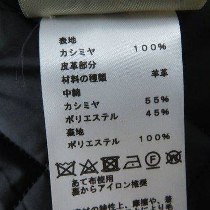 Hermes 23AW 3h0208dw 100% Cashmere Sheepskin Medor Hardware Padded Jacket