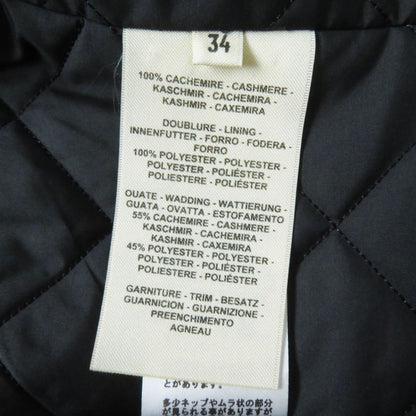 Hermes 23AW 3h0208dw 100% Cashmere Sheepskin Medor Hardware Padded Jacket