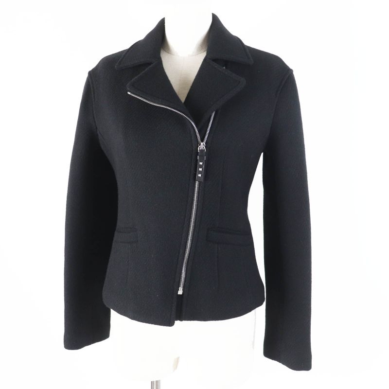 Hermes 23AW 3h0208dw 100% Cashmere Sheepskin Medor Hardware Padded Jacket