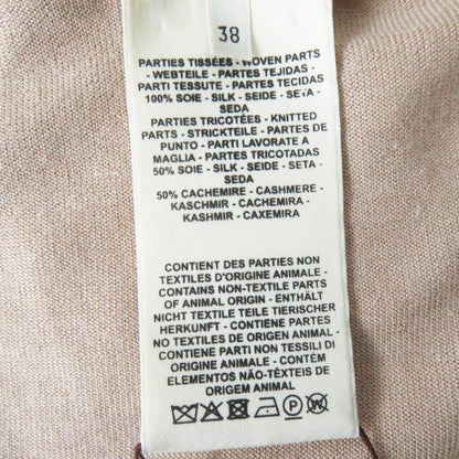 Hermes 21AW Clic Clac A Pois Clic Clac Silk Cashmere Serie Buttoned Twill