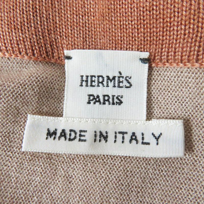 Hermes 21AW Clic Clac A Pois Clic Clac Silk Cashmere Serie Buttoned Twill