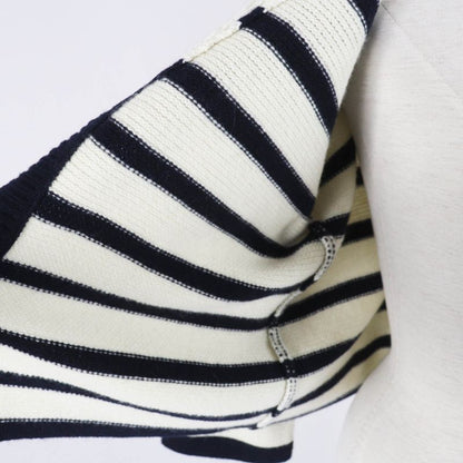 Christian DIOR 224g02am309 Marinière Wool Cashmere Marine Knit Sweater Collar