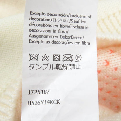 LOEWE 23AW H526y14kck Wool Mohair Anagram Embroidery Embroidered Intarsia Crew