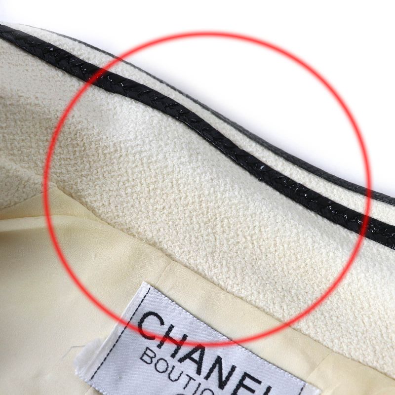CHANEL Vintage 95P P04690 Cotton 100% Masterpiece Coco Mark