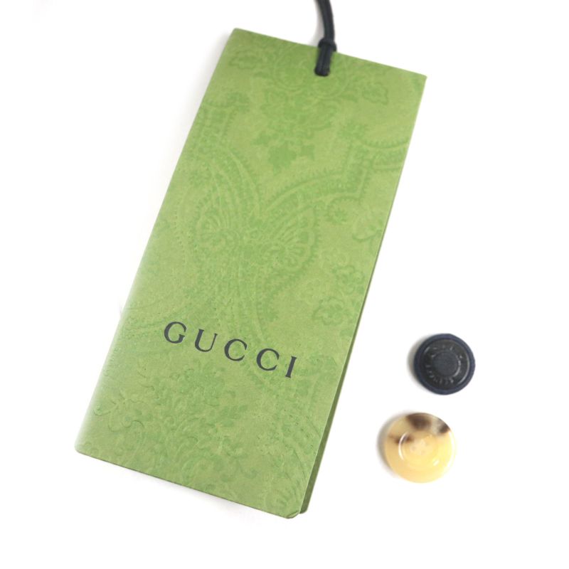 Unused Gucci 23SS 714971 Double-breasted Checked Cotton-corduroy Blazer