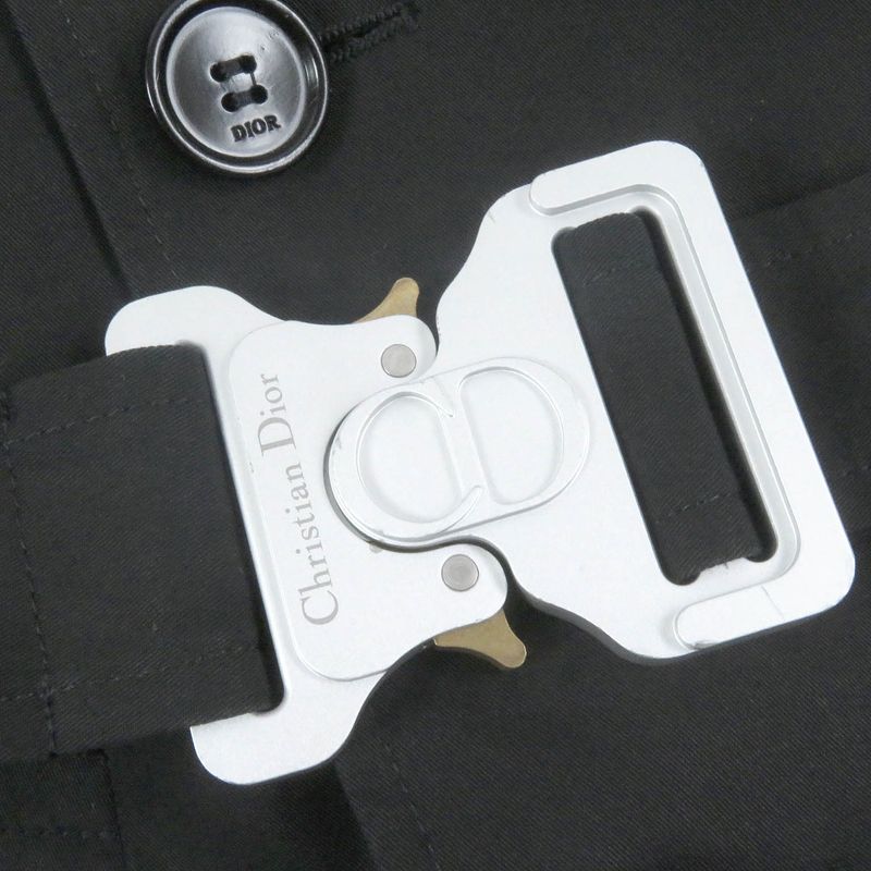 DIOR Homme 993c307a4517 Roller Coaster Buckle Long Trench Coat Chester Coat