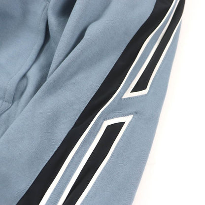 Hermes 24SS Run H 100% Cotton Sideline H Logo Zip Hoodie Blue L Made In Italy