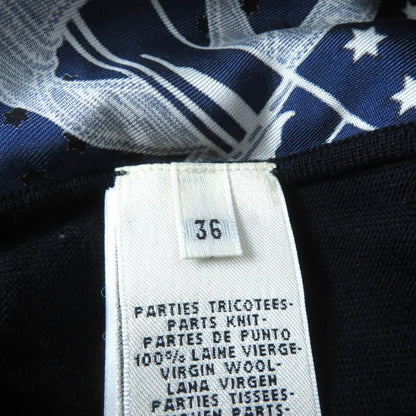 Hermes Eperon D'or Tellier Golden Spur 100% Silk Twill Raine Crew Neck Long