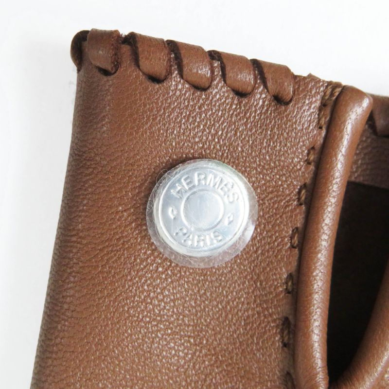 Hermes Crude Sel Lamb Leather Silver Hardware Current Serie With Hardware