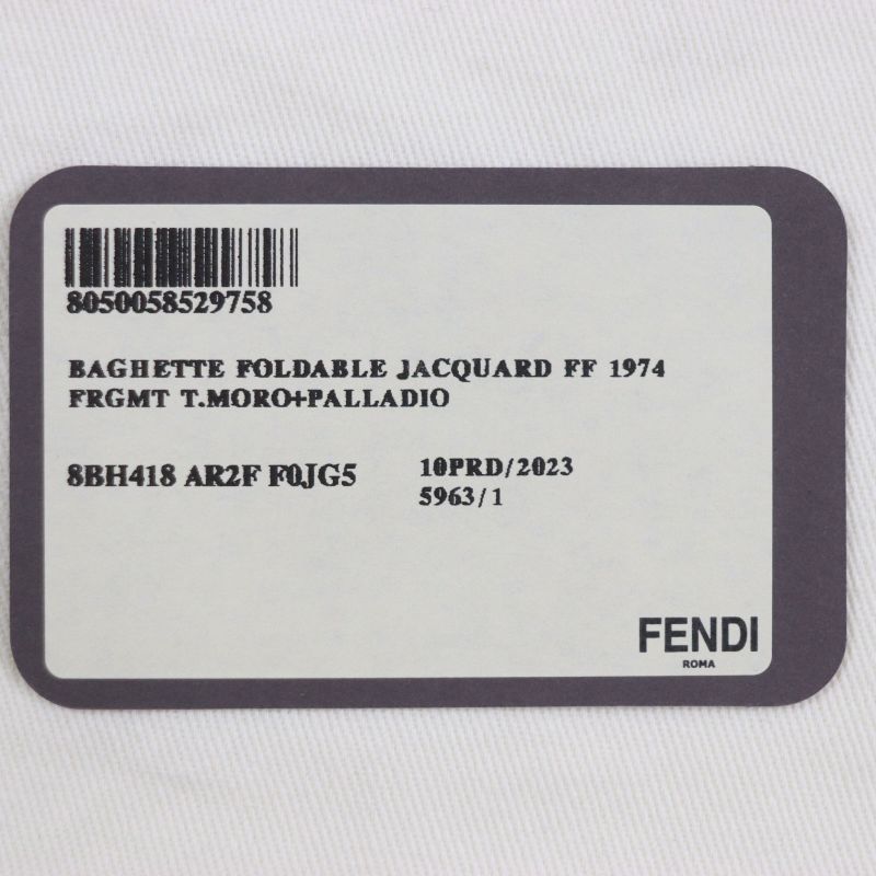 Fendi×fragment Fendi×fragment 8bh418 Zucca Baguette Fall Double 3WAY Tote