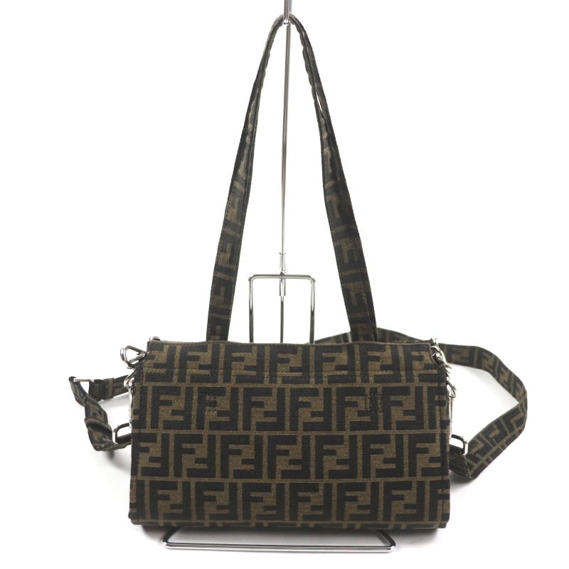 Fendi×fragment Fendi×fragment 8bh418 Zucca Baguette Fall Double 3WAY Tote