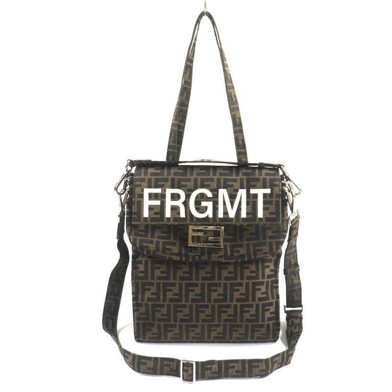 Fendi×fragment Fendi×fragment 8bh418 Zucca Baguette Fall Double 3WAY Tote