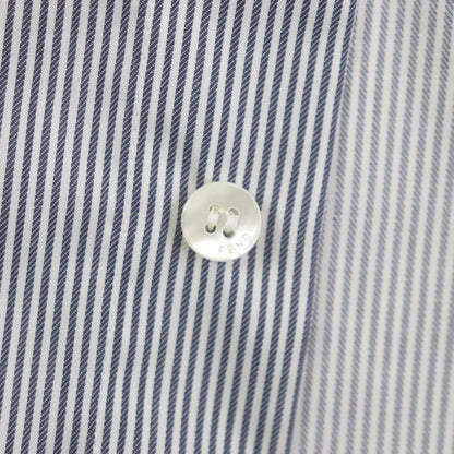  Fendi 2021 Fs1003 100% Cotton FF Logo Embroidery Long Sleeve Long Sleeve