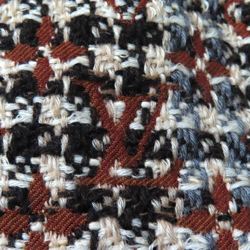 Louis Vuitton 22AW Mohair Blend With Logo Buttons Monogram Short Sleeves Tweed