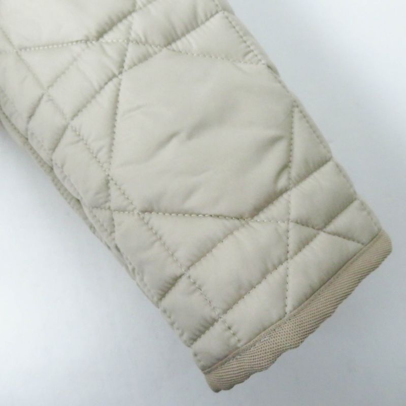 Christian DIOR 157v38a2827 BEE Embroidered Cannage Quilted Jacket Light Beige