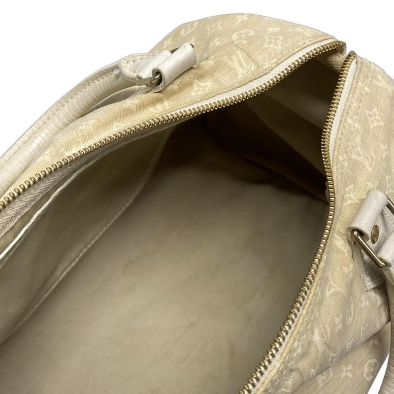 Louis Vuitton Handbag Monogram Mini Lin Speedy 30 M95319 Dune Cotton Linen