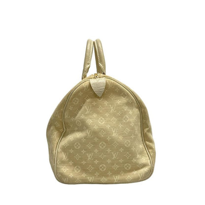 Louis Vuitton Handbag Monogram Mini Lin Speedy 30 M95319 Dune Cotton Linen