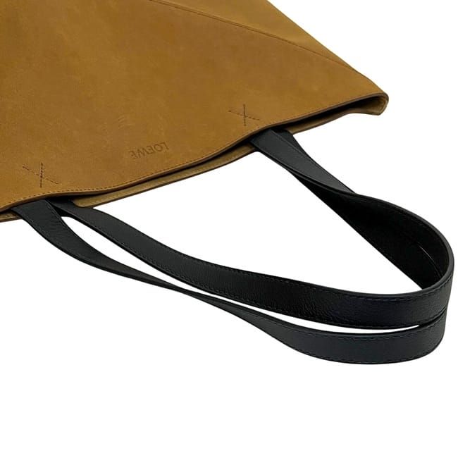 Loewe Tote Bag Folded Tote XL Brown Puzzle