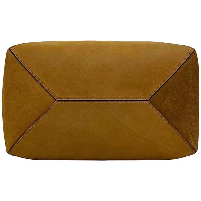 Loewe Tote Bag Folded Tote XL Brown Puzzle