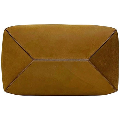 Loewe Tote Bag Folded Tote XL Brown Puzzle