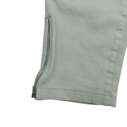 Balenciaga Side Zip Color Skinny Denim Pants Jeans Zip Fly Stretch 38 Pale