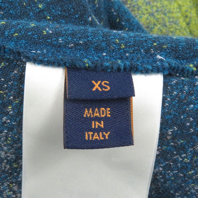 Louis Vuitton 22AW LV Gradient Logo Embroidery Zip-up Fleece Vest Gilet Blue