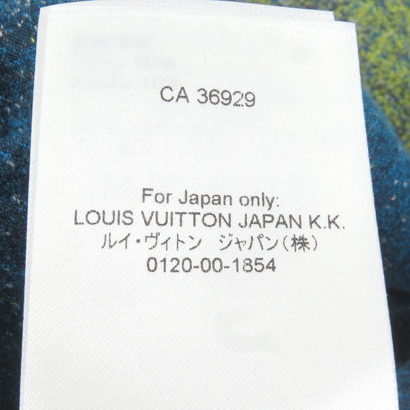 Louis Vuitton 22AW LV Gradient Logo Embroidery Zip-up Fleece Vest Gilet Blue