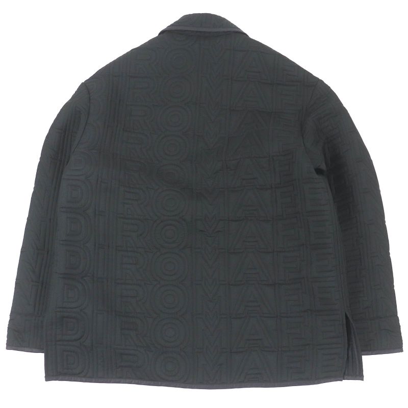 Fendi×marc Jacobs Fendi×marc Jacobs 2022 Fw0288 Logo Allover Quilted Jacket