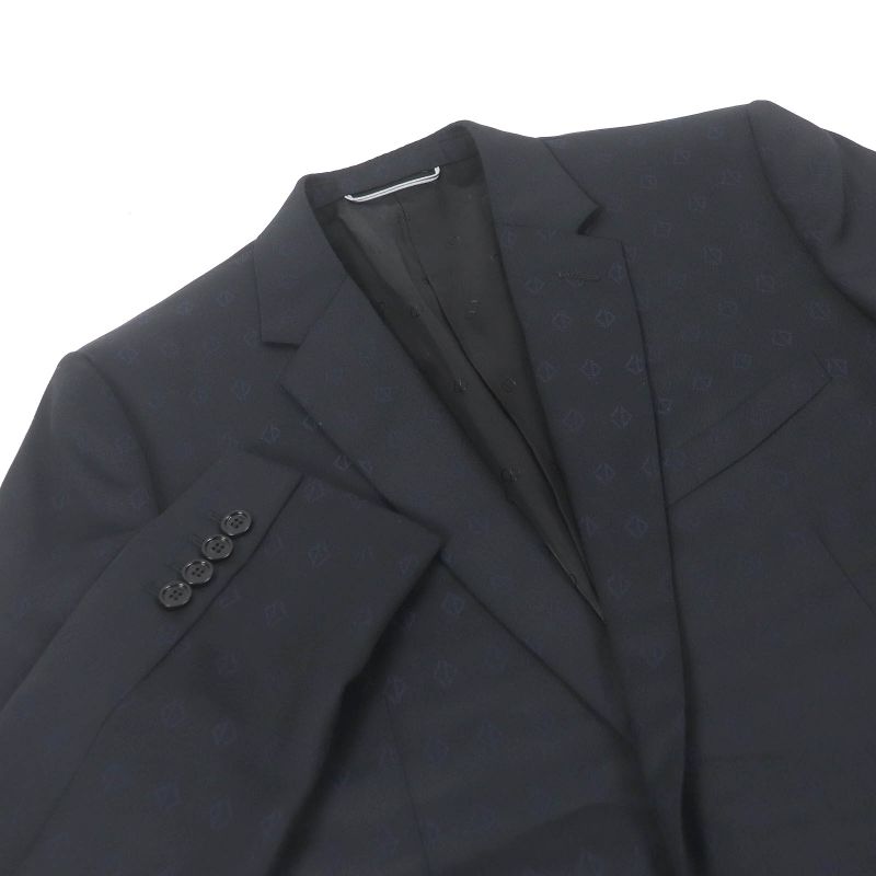 DIOR Homme 633c720a5495 100% Wool CD Logo Allover Single Bleather Tailored