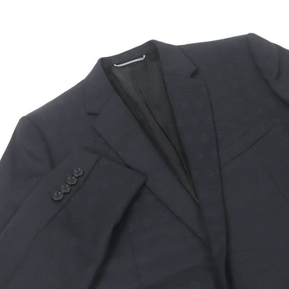 DIOR Homme 633c720a5495 100% Wool CD Logo Allover Single Bleather Tailored