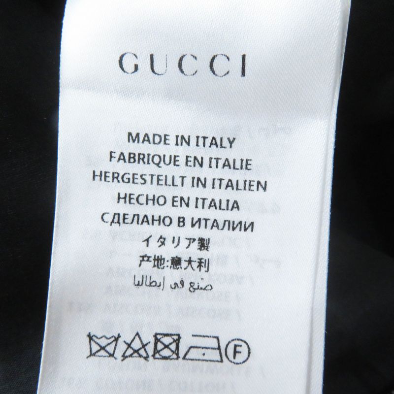 Gucci 545461 All-over Sequin Pleated Skirt Gold Tone 40 Genuine