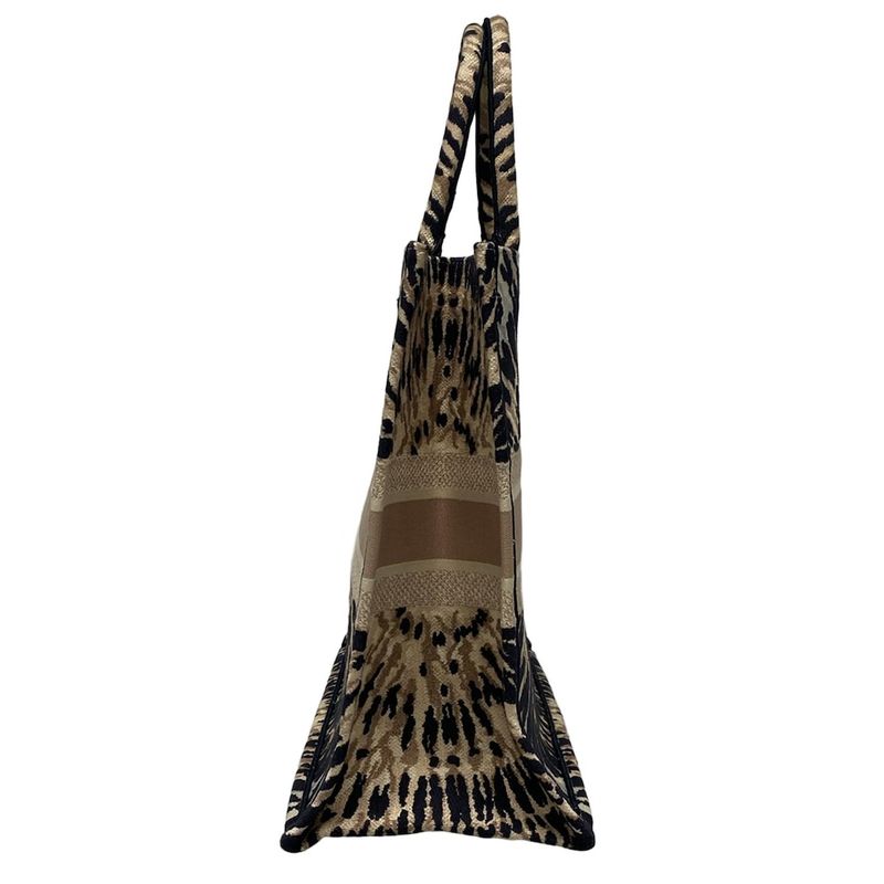 Dior/christian Dior Tote Book Tote Large Bag M1286zjai_m884 Ivory X Dark Navy X