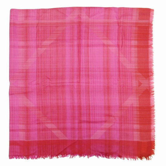 DIOR Canage Jacquard Large Size Stole Cashmere Silk Shawl Logo Woven Scarf