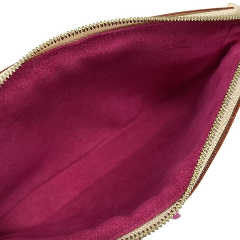 Louis Vuitton Handbag Monogram Multicolor - Bronze Bucket Flange Attached Pouch