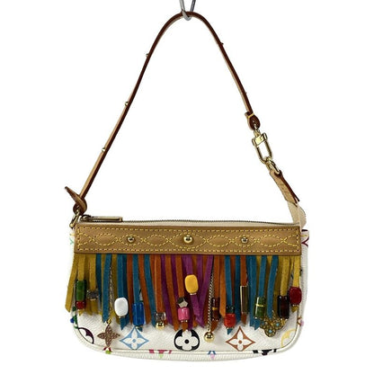 Louis Vuitton Handbag Monogram Multicolor - Bronze Bucket Flange Attached Pouch