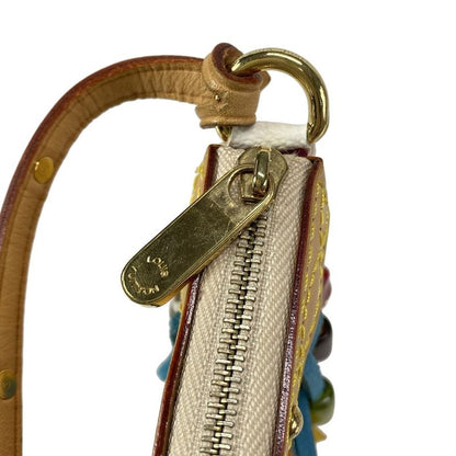 Louis Vuitton Handbag Monogram Multicolor - Bronze Bucket Flange Attached Pouch