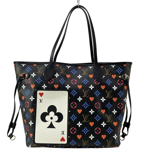 Louis Vuitton Tote Bag Game On Neverfull MM M57483 Noir Black