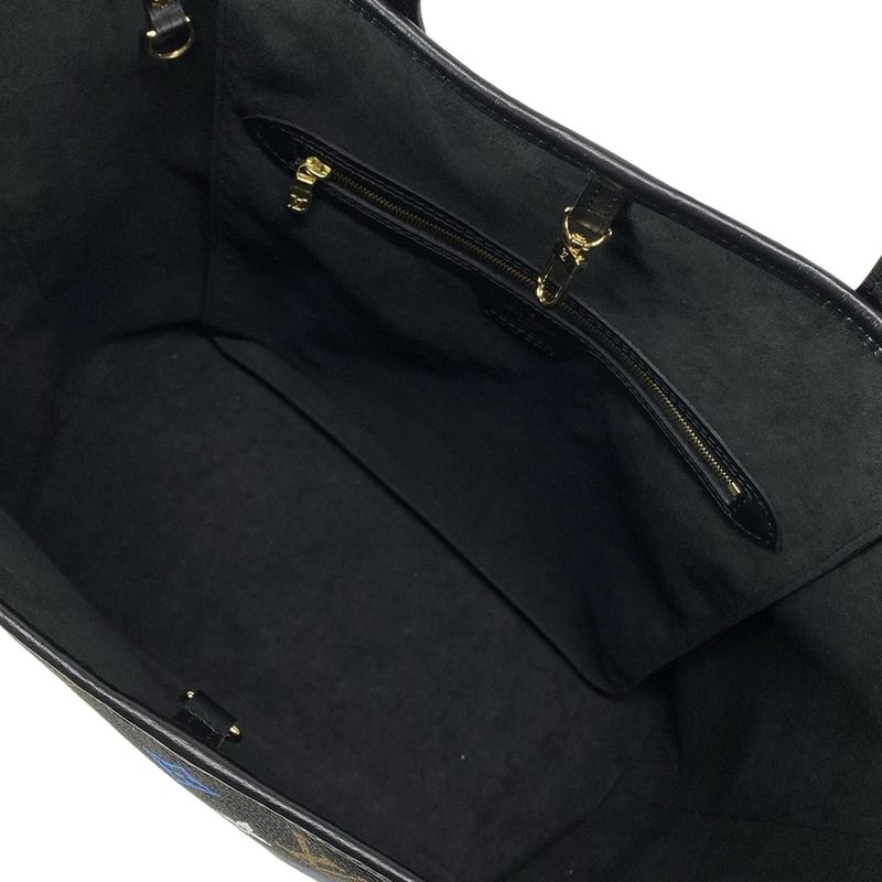 Louis Vuitton Tote Bag Game On Neverfull MM M57483 Noir Black