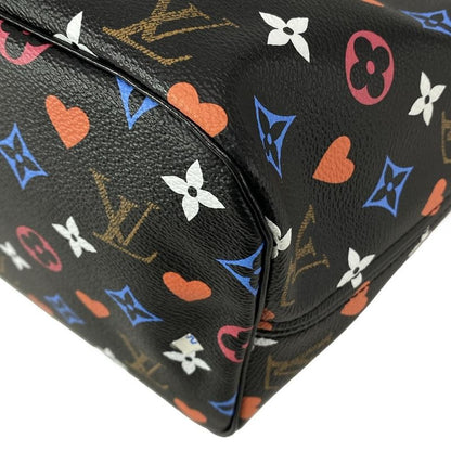 Louis Vuitton Tote Bag Game On Neverfull MM M57483 Noir Black