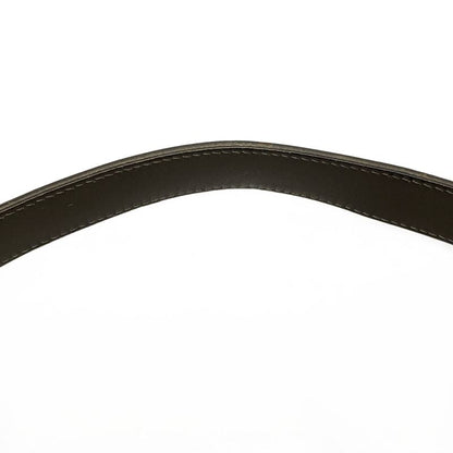 Dior/christian Dior Shoulder Bag Double Saddle Bag Dark Brown And Khaki Gold