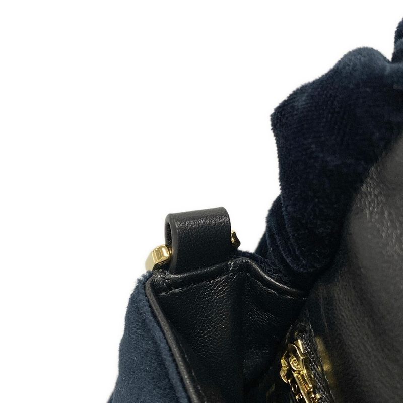 Loewe Shoulder Bag Goya Puffer Mini Dark Green Chain Shoulder