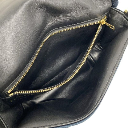 Loewe Shoulder Bag Goya Puffer Mini Dark Green Chain Shoulder