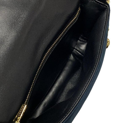 Loewe Shoulder Bag Goya Puffer Mini Dark Green Chain Shoulder