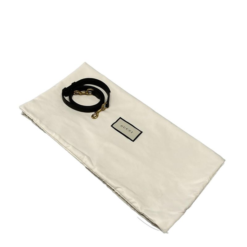 Gucci Handbag GG Marmont 421890 Black Leather