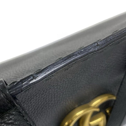 Gucci Handbag GG Marmont 421890 Black Leather