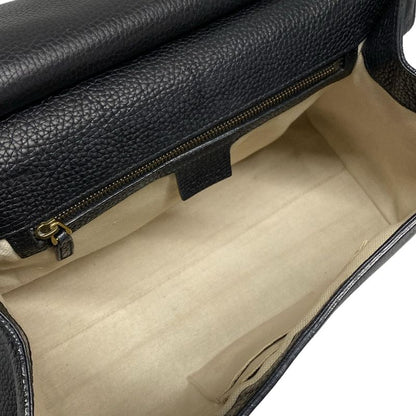 Gucci Handbag GG Marmont 421890 Black Leather